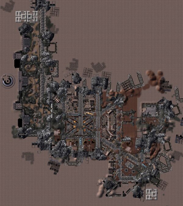 Large detailed map of Fallout 3, Games, Mapsland