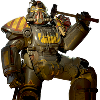 Settler vigilante power armor paint
