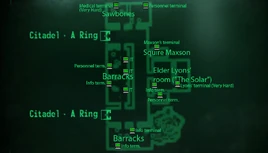 Citadel B Ring map