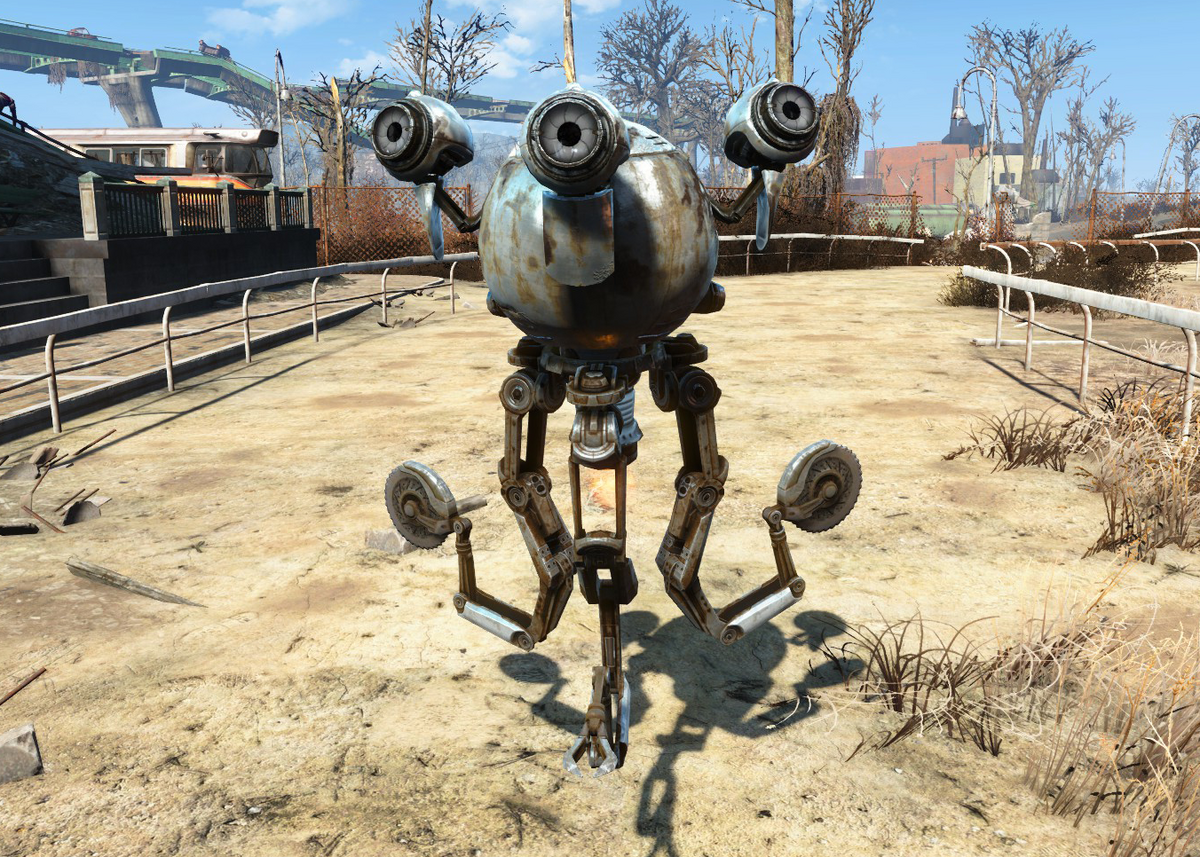 Fallout 4 боб робот