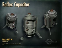 Reflex capacitor