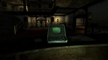 The terminal with the holotape