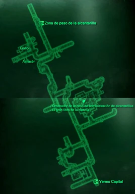 Esp Línea principal de alcantarillado Mapa Loc