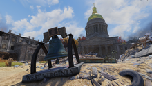 FO76 Charleston Capitol Building (Bell Stands)
