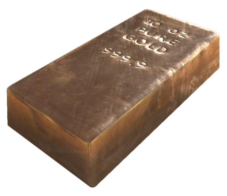 Gold bar (Dead Money) | Fallout Wiki | Fandom