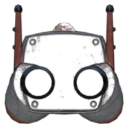 Alien invader jet pack back