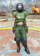 Doom marine armor female