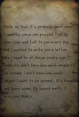 Letter to my love
