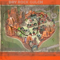 Map Dry Rock Gulch