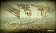 Art of Fallout 3 weapons CA1