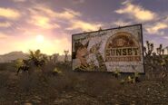 Sunset Sarsaparilla billboard