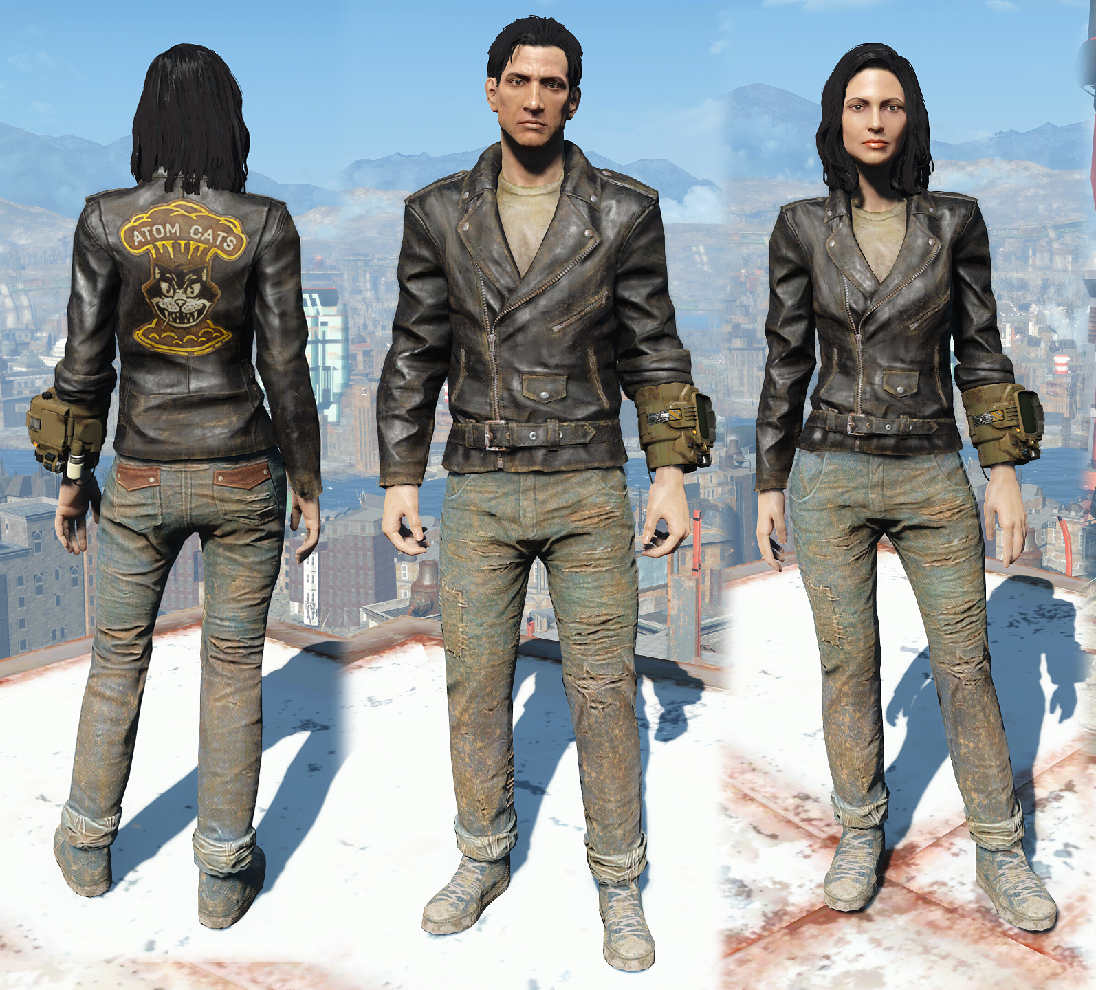 Fallout 4 кожаная куртка фото 21