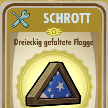 Dreieckig Gefaltete Flagge Fallout Shelter Fallout Wiki Fandom