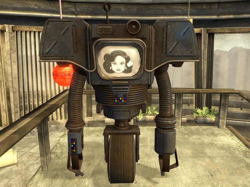 fallout new vegas robot race fallout new vegas robot race