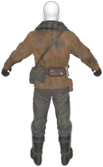 Back of the outfit