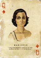 Marjorie Collector's Edition playing card
