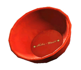 Souvenir plastic bowl