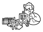 Junk Rounds.png (10 KB) Scrap metal on the Junk Rounds perk icon