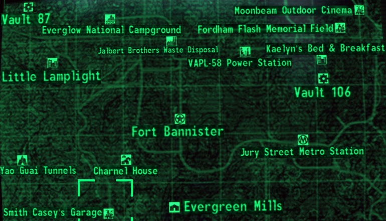 vault 101 map