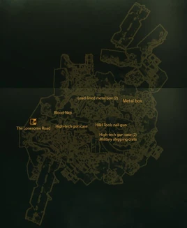 Courier's Mile local map