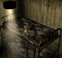 Skeleton and teddy
