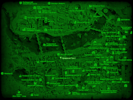 FO4 Бриджуэй Траст (карта мира)