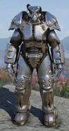 Fallout 76 X-01 standard power armor front