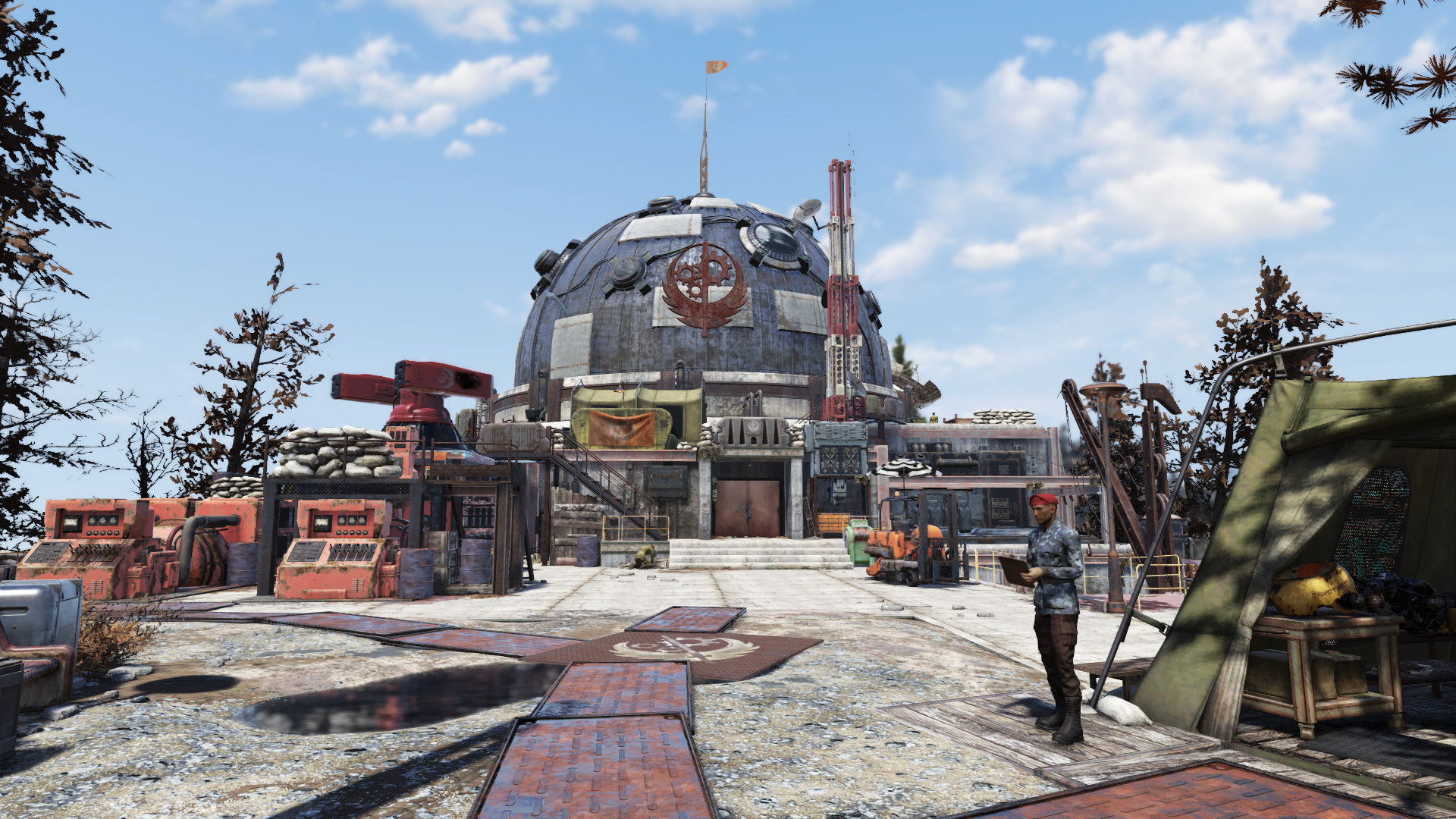 Железный форт. Fallout 76 Форт атлас. Atlas Hideout.