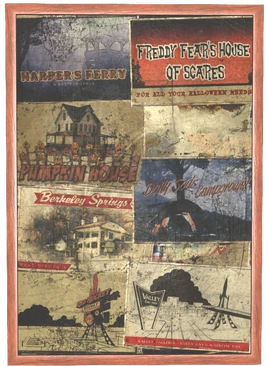 FO76WA postcard collage poster