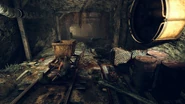 FO76 Glassed cavern (Bos corpse 1).jpg (2,11 МБ) Труп братства