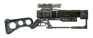 Laser rifle with the scope modification