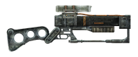 Laser rifle with the scope modification