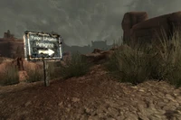 Peregrinewaysign.jpg (198 KB) Waysign on a rainy day