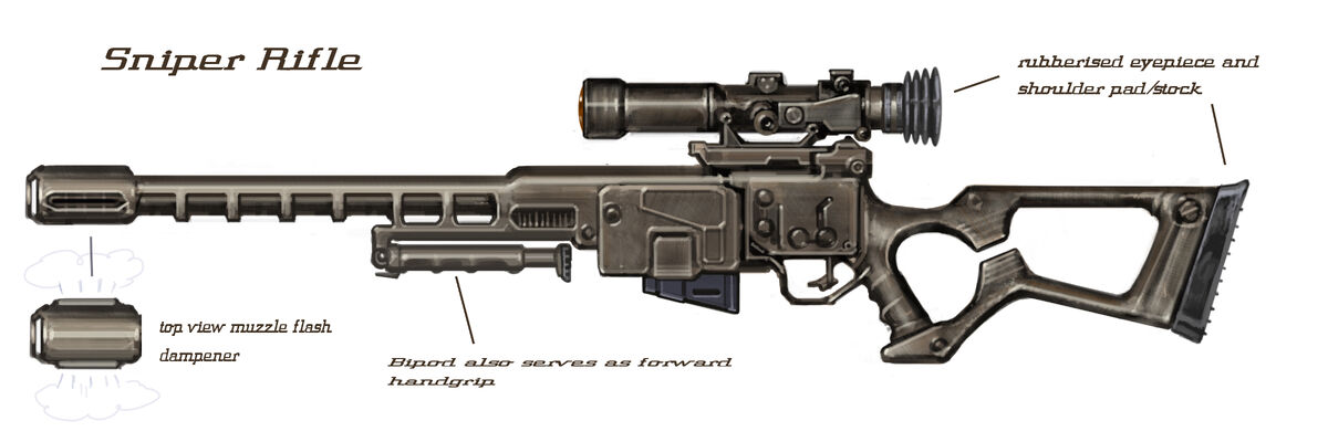 Finally finished my prototype Fallout 3 Sniper Rifle (paintball