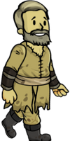 Confessor Cromwell wearing the rags