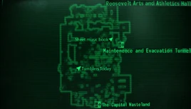Roosevelt Academy AAHall map