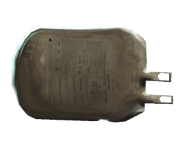 Empty blood pack