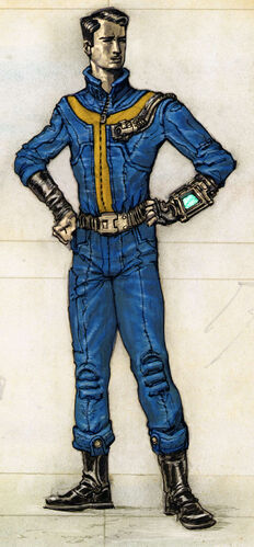 Vault jumpsuit Fallout New Vegas Fallout Wiki FANDOM powered by Wikia