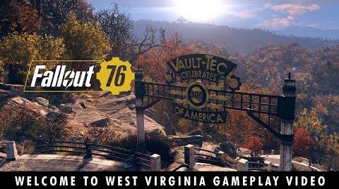 Fallout 76 – Welcome to West Virginia Gameplay Video
