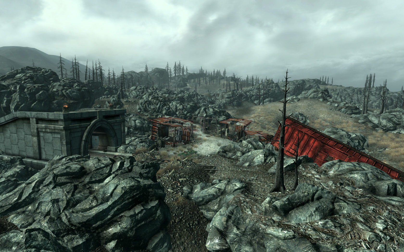 fallout new vegas train tunnel fallout new vegas train tunnel