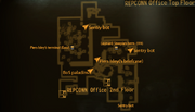 REPCONN Office top floor map