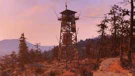 FO76 Central Mountain lookout