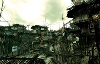 Visão ampla da área interior (e principal) da cidade