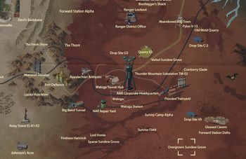 Overgrown Sundew Grove map