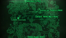 Canterbury Commons loc map