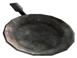 Metal cooking pan