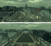 Ein Blick auf die Promenade