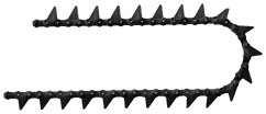 Chainsaw carbide teeth