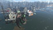 Die Docks bei klarem Wetter