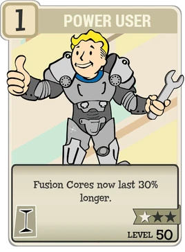 FO76 Power User perk